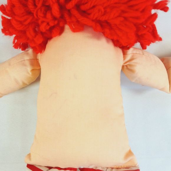 VTG Raggedy Andy Rag Doll 17” Boy Cloth 80s w/Clothes by Johnny Gruelle Applause - Picture 9 of 16